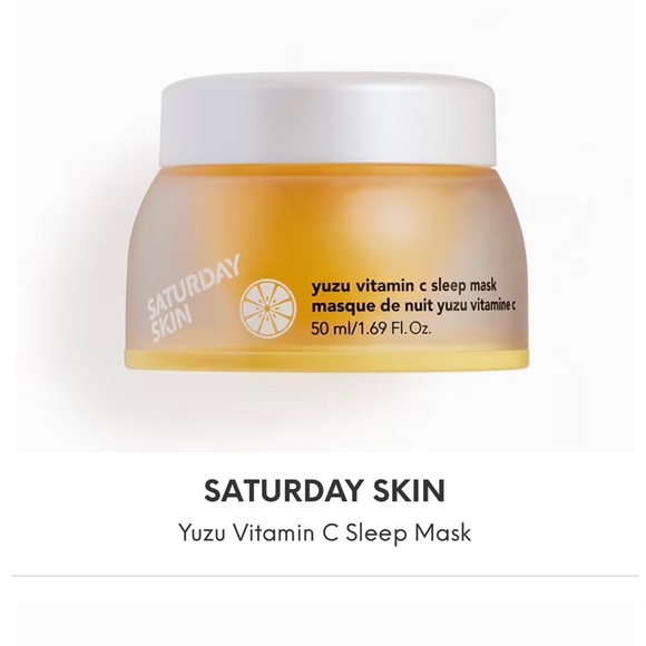 Saturday Skin Skincare Saturday Skin Yuzu Vitamin C Sleep Mask